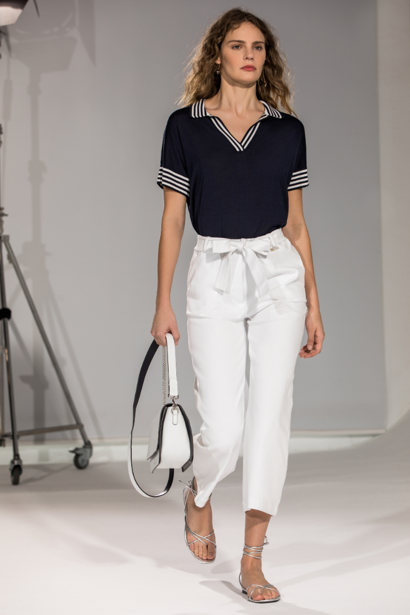 Look Navy pantalones blancos Naulover