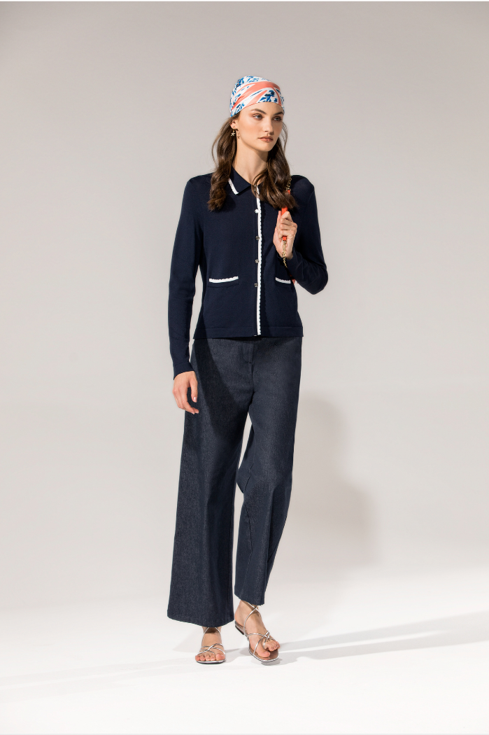 Look pantalón ancho vaquero Naulover