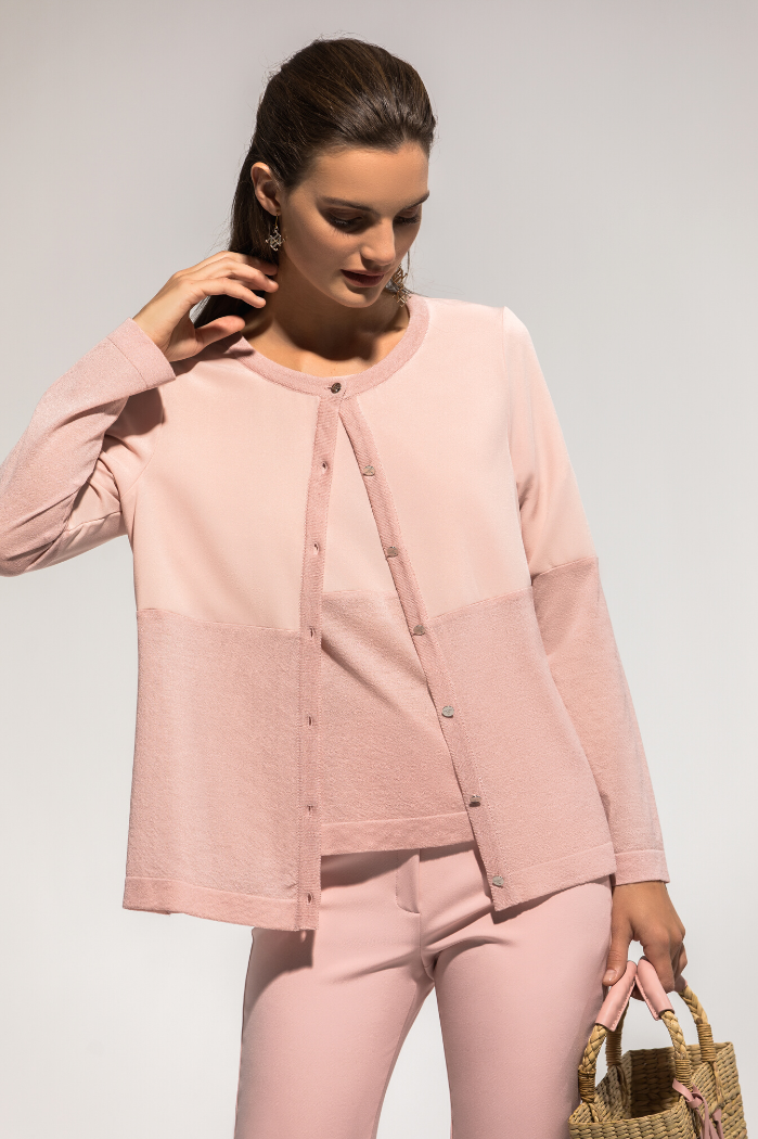 Look monocromàtico rosa