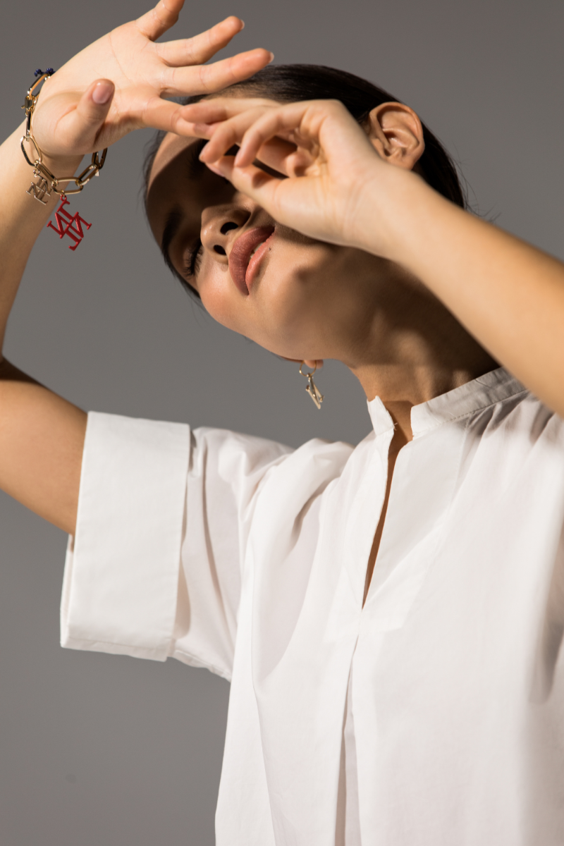 Blusa blanca Naulover