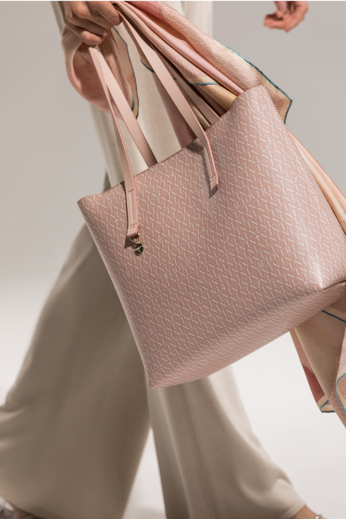 Bolso Shopping lona estampada NL