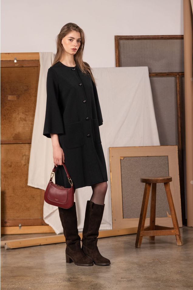 Three-Quarter Milano Knit Jacket
