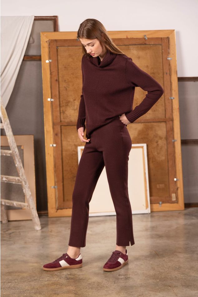 Pantaló de punt tobillero