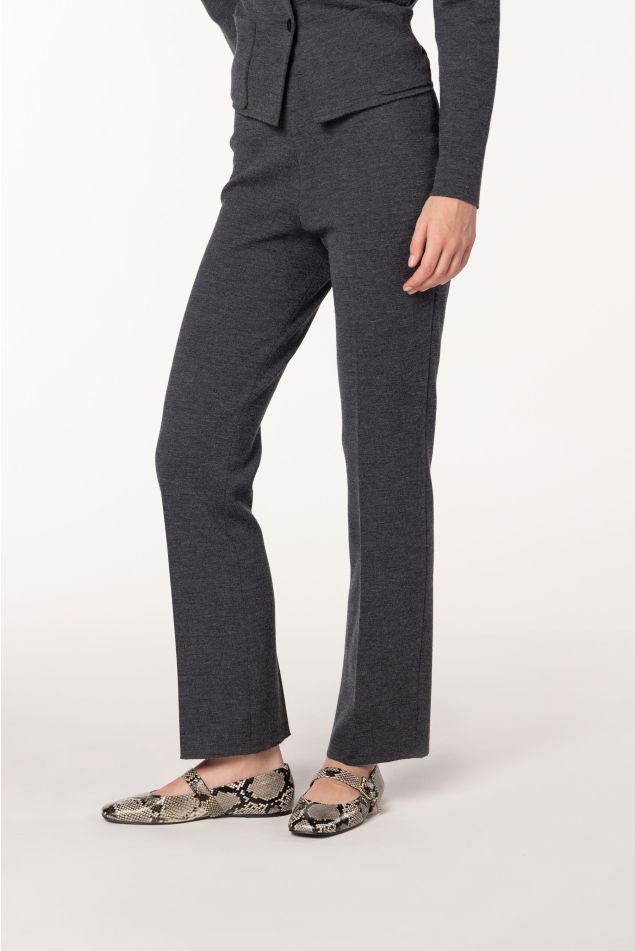 Pantaló de punt recte