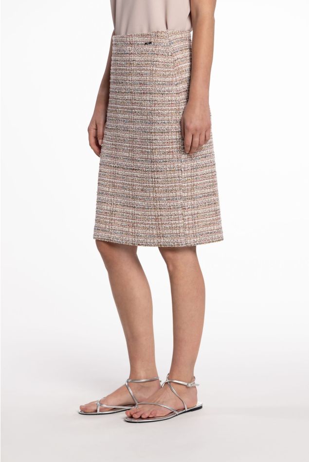 Faldilla de punt tweed