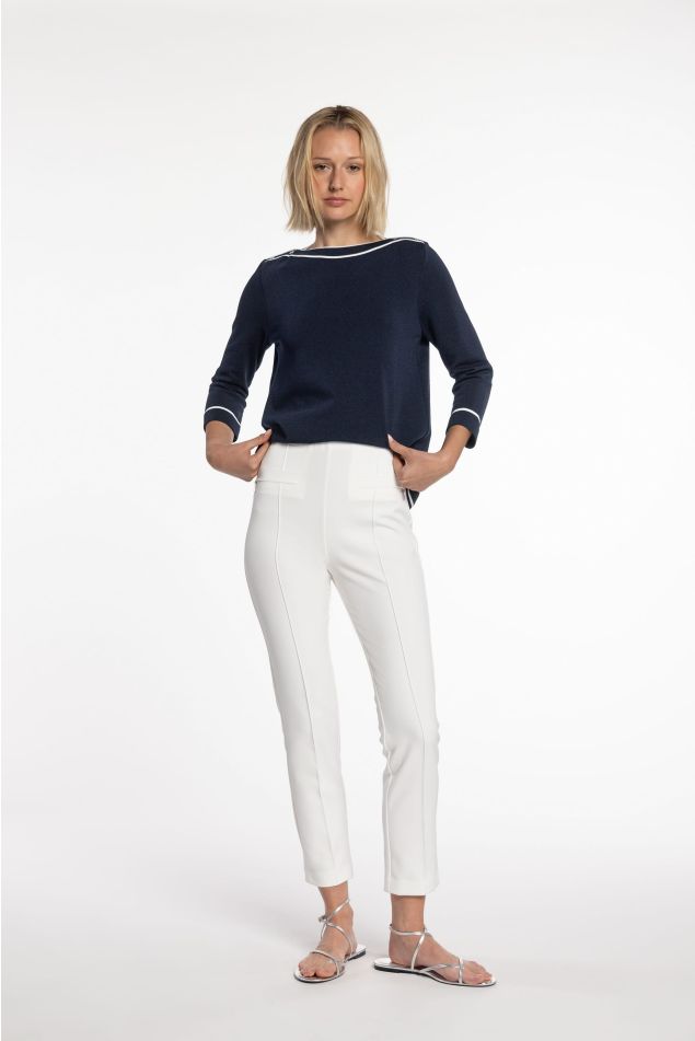 Pantaló ajustat de sarja elàstica