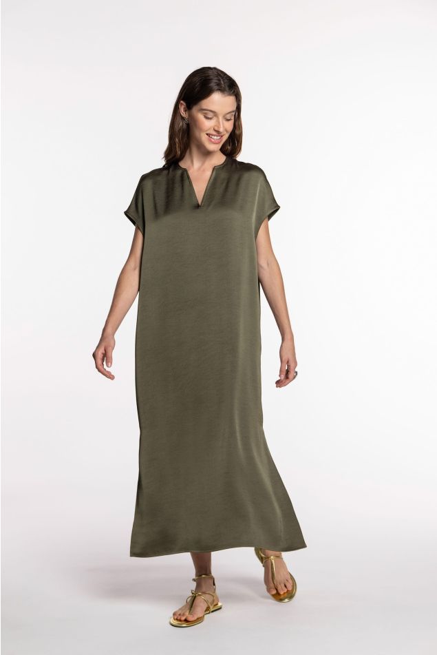 Vestit llarg de doble setí