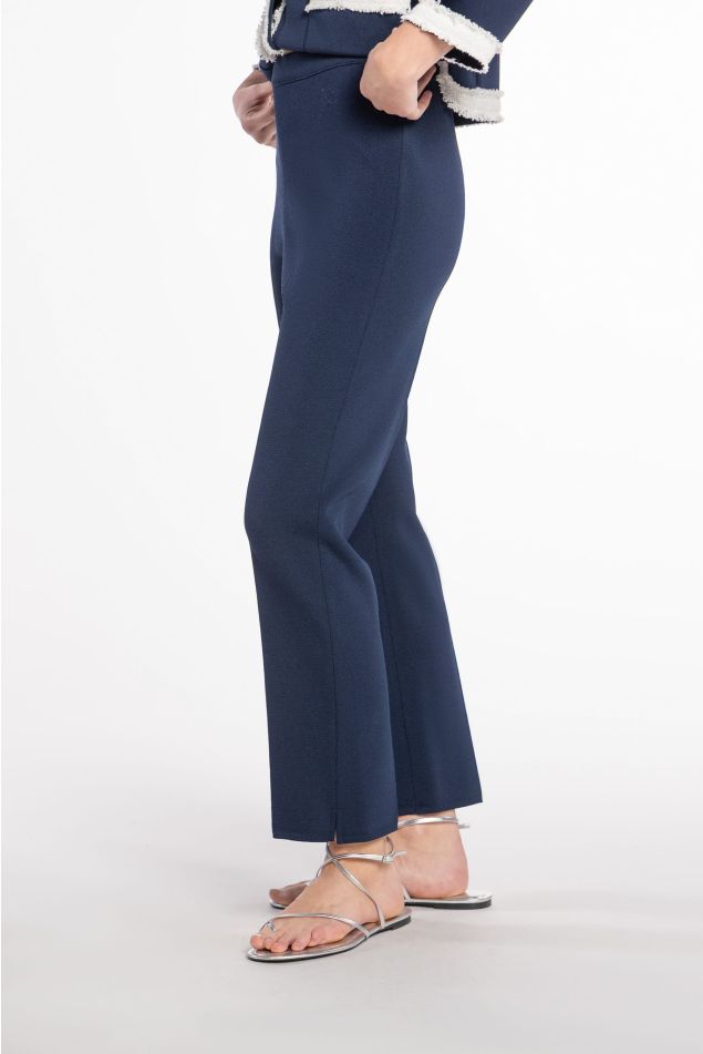 Pantaló de punt de tall ajustat