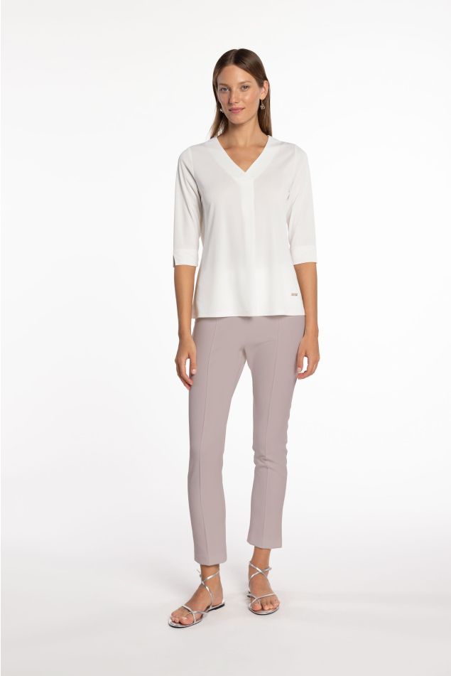 Slim-Fit Stretch Twill Pants