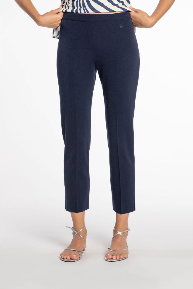 Pantaló de punt de tall ajustat