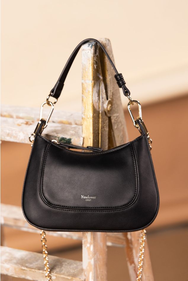 Black Crescent Bag