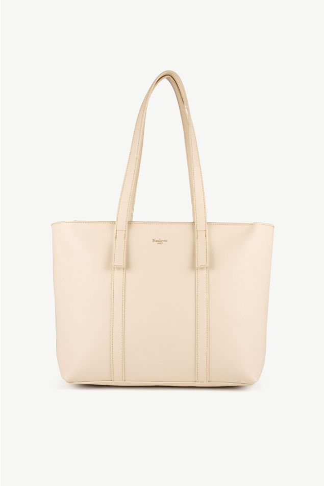 Vegan Leather Shopping Bag