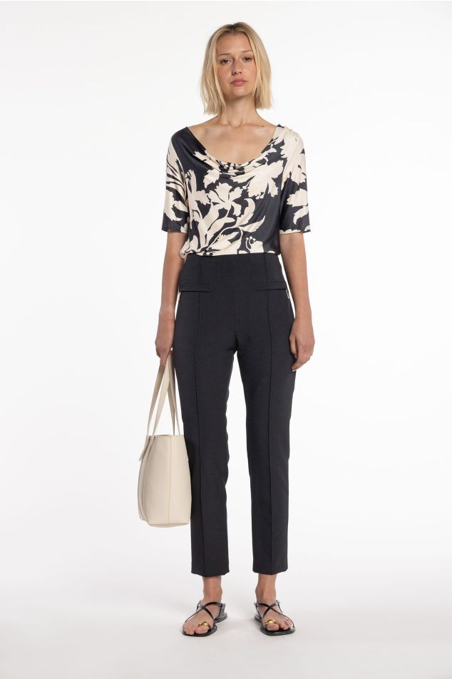 Slim-Fit Stretch Twill Pants