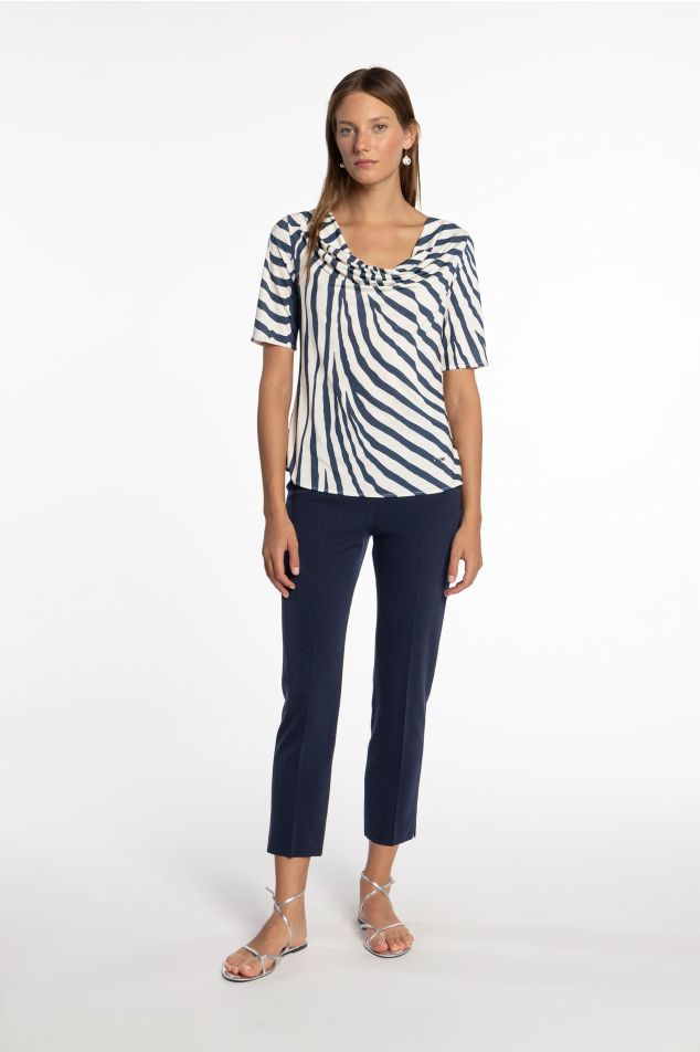 Slim-Fit Knit Pants