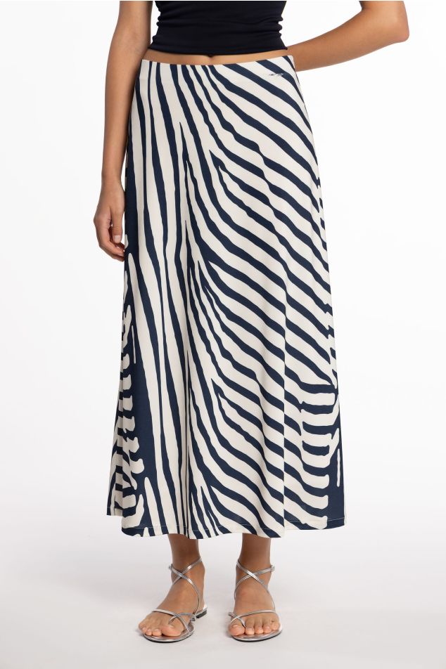 Long Jersey Skirt