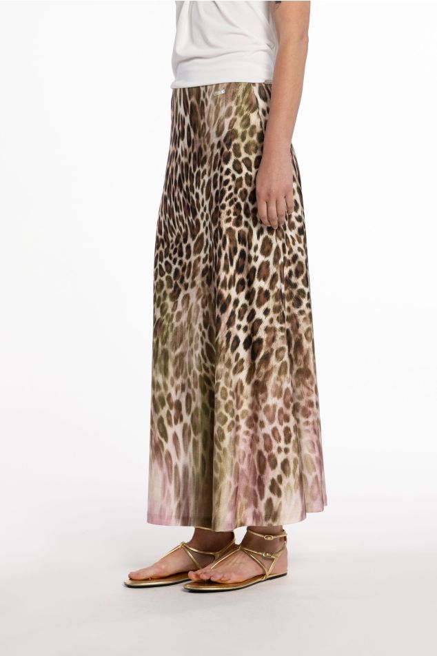 Long Jersey Skirt