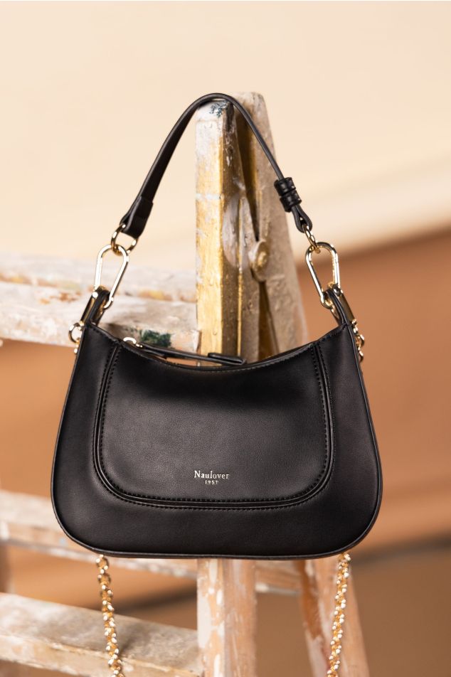 Black Crescent Bag