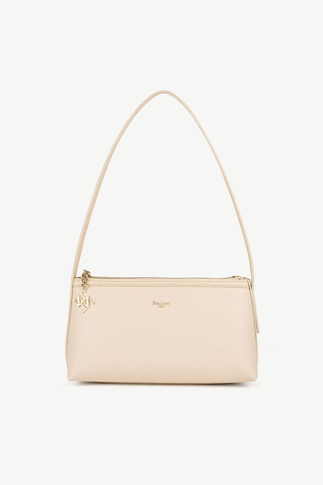 Vegan Leather Baguette Bag