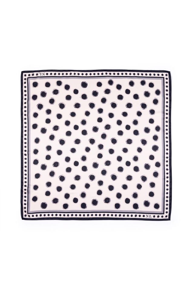 Carré 'Watercolor dots'
