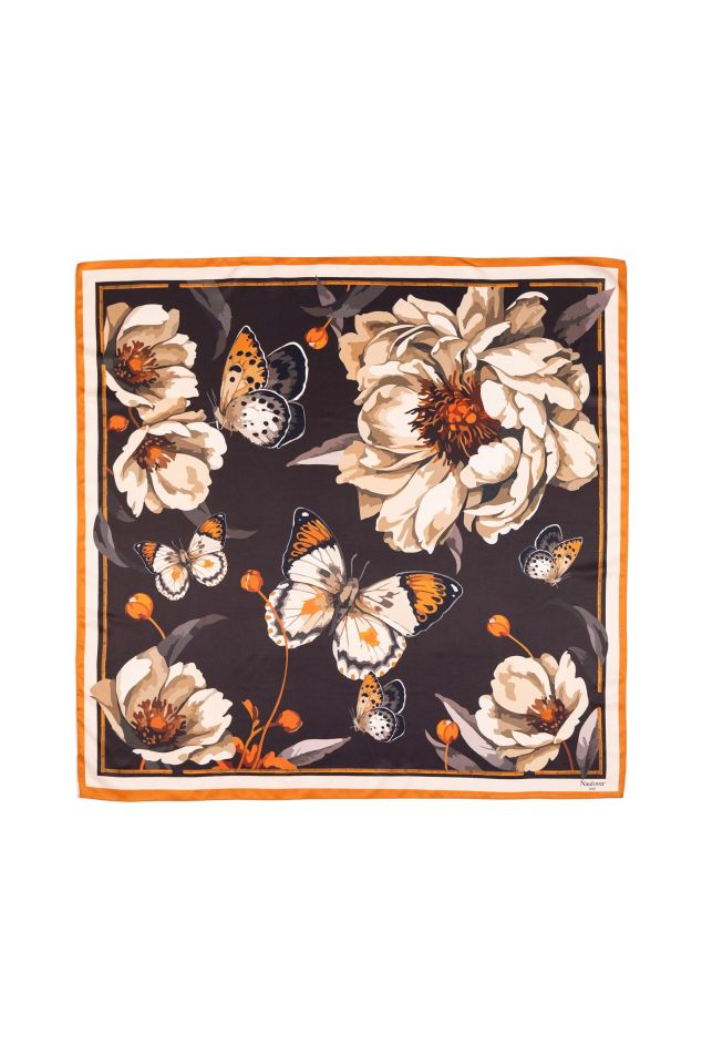 Carré 'Flowers & Butterflies'