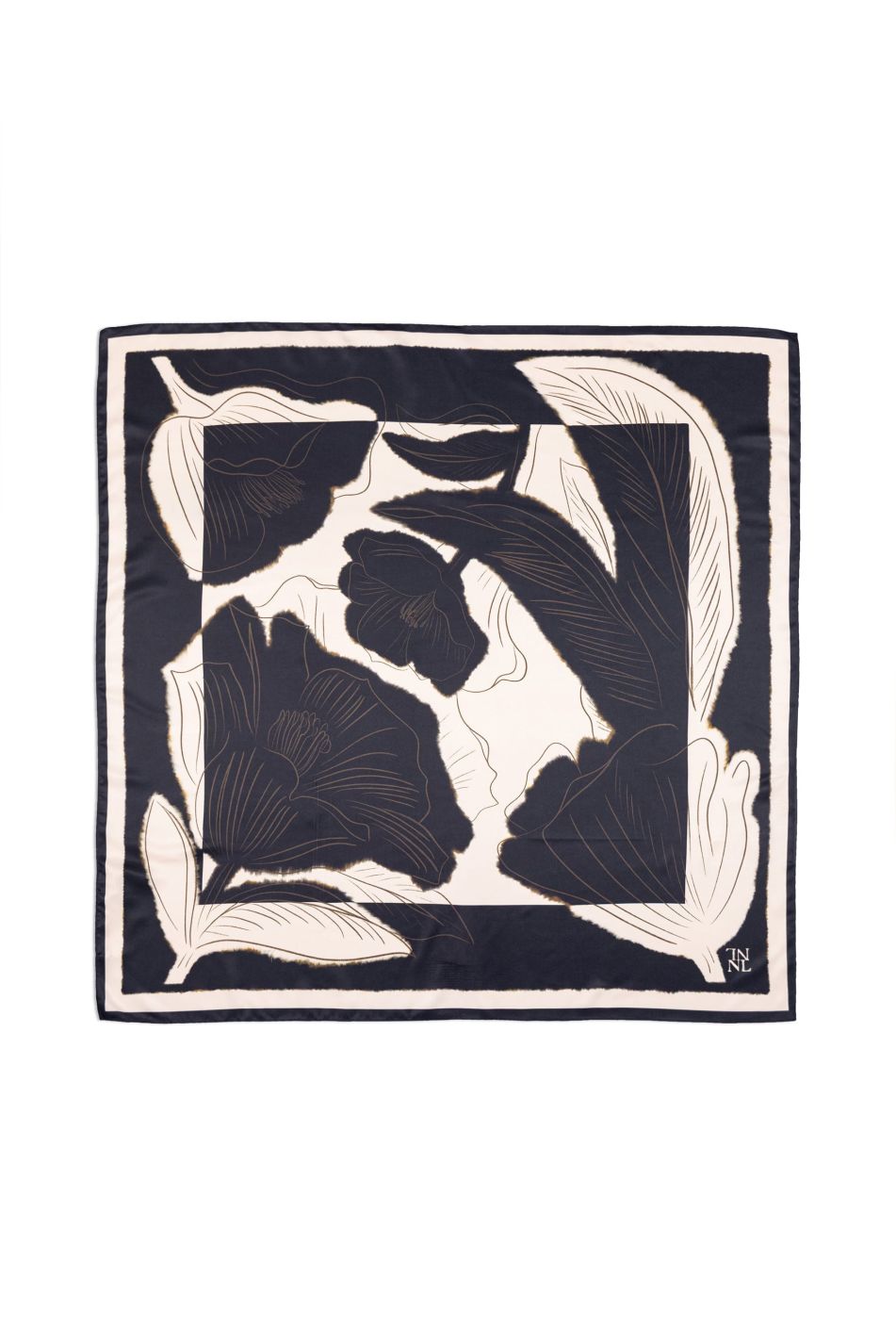 Carré 'Abstract bouquet'