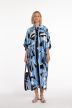 Tropical Mao Twill Caftan