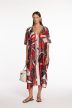 Tropical Bow Twill Caftan