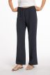 Double Crepe Trousers with Elastic Waistband