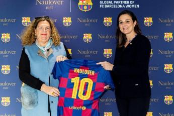Naulover vestirá las jugadoras del Barça Femení