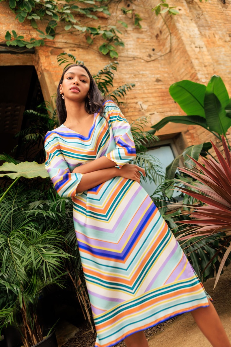 vestido rayas