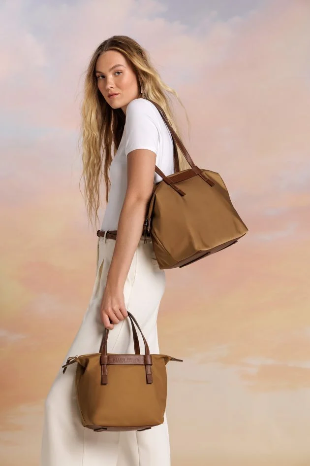 Bolso shopping colección Hyde Park en marrón