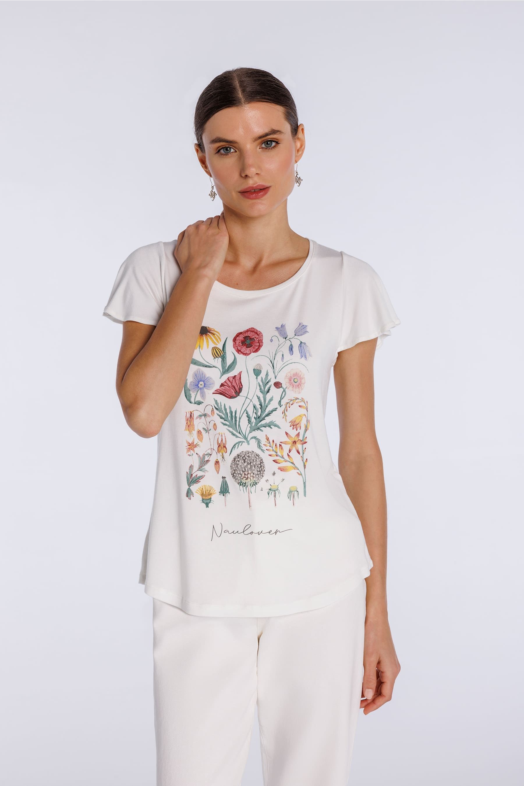 Camiseta de manga corta estampada 